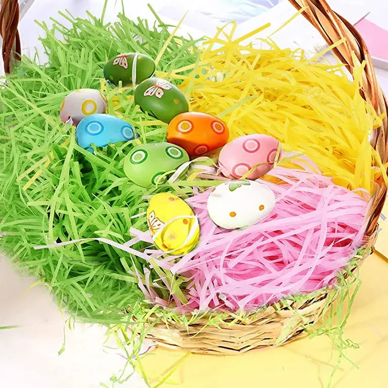 100g raffi Colorful Shredded C - Paper Straw Color 评论和价格