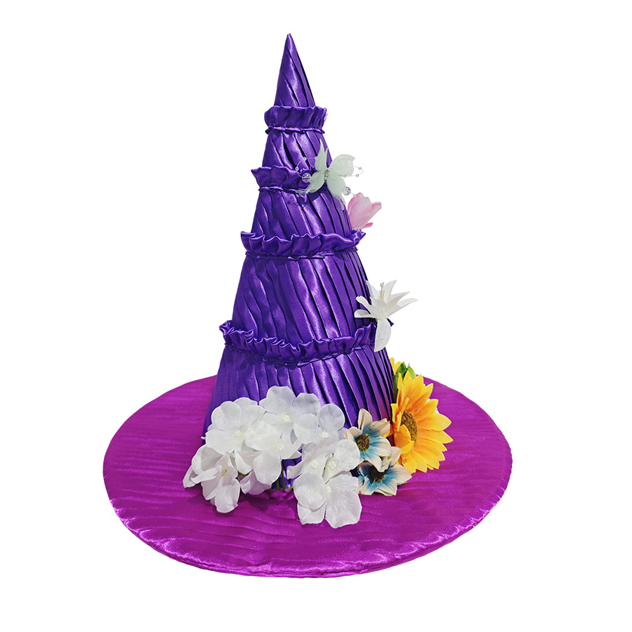 Easter Witch Hat Magic Girl Ha - Party Hat Cone 评论和价格