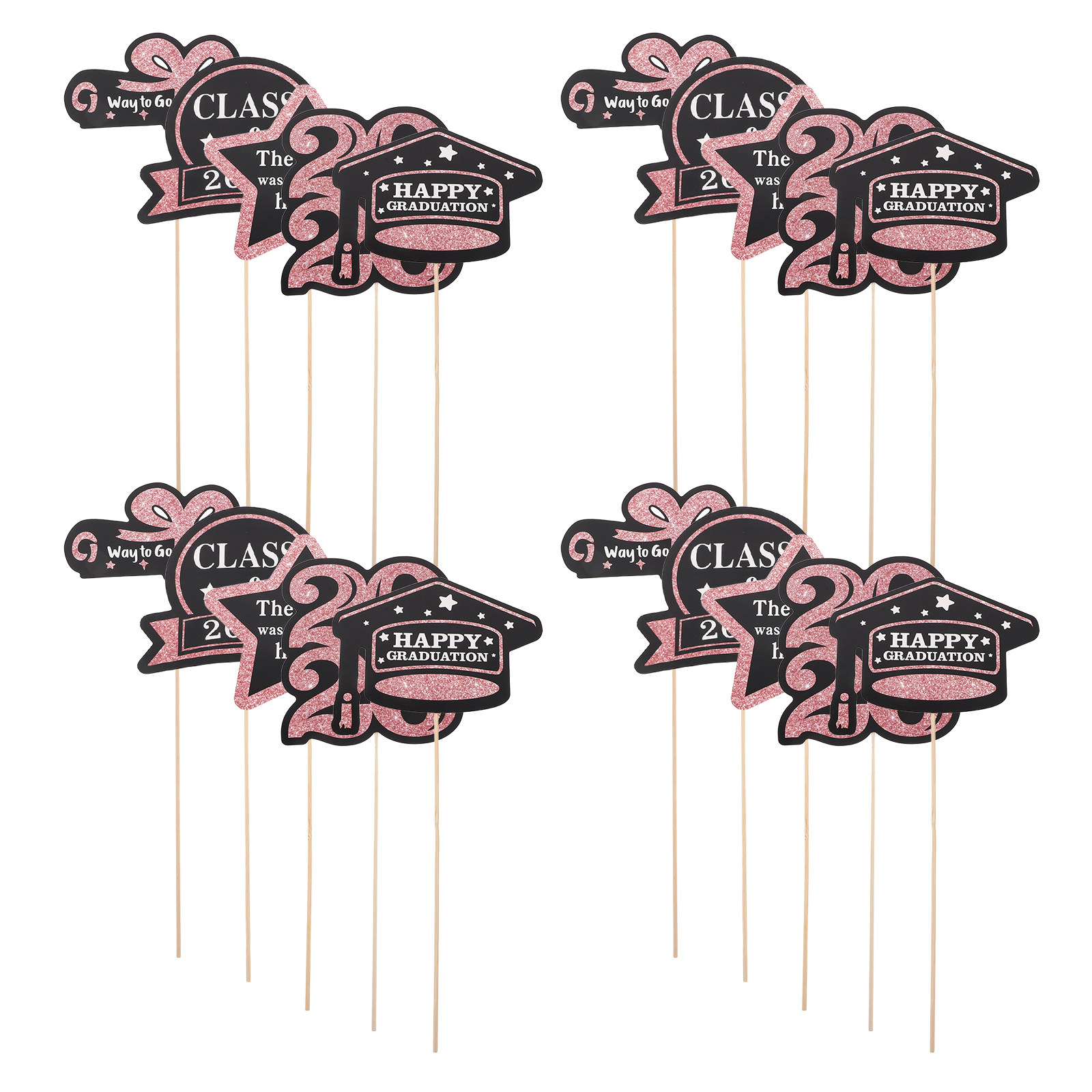 20Pcs Graduation Centerpiece S - Centerpiece Stick 评论和价格