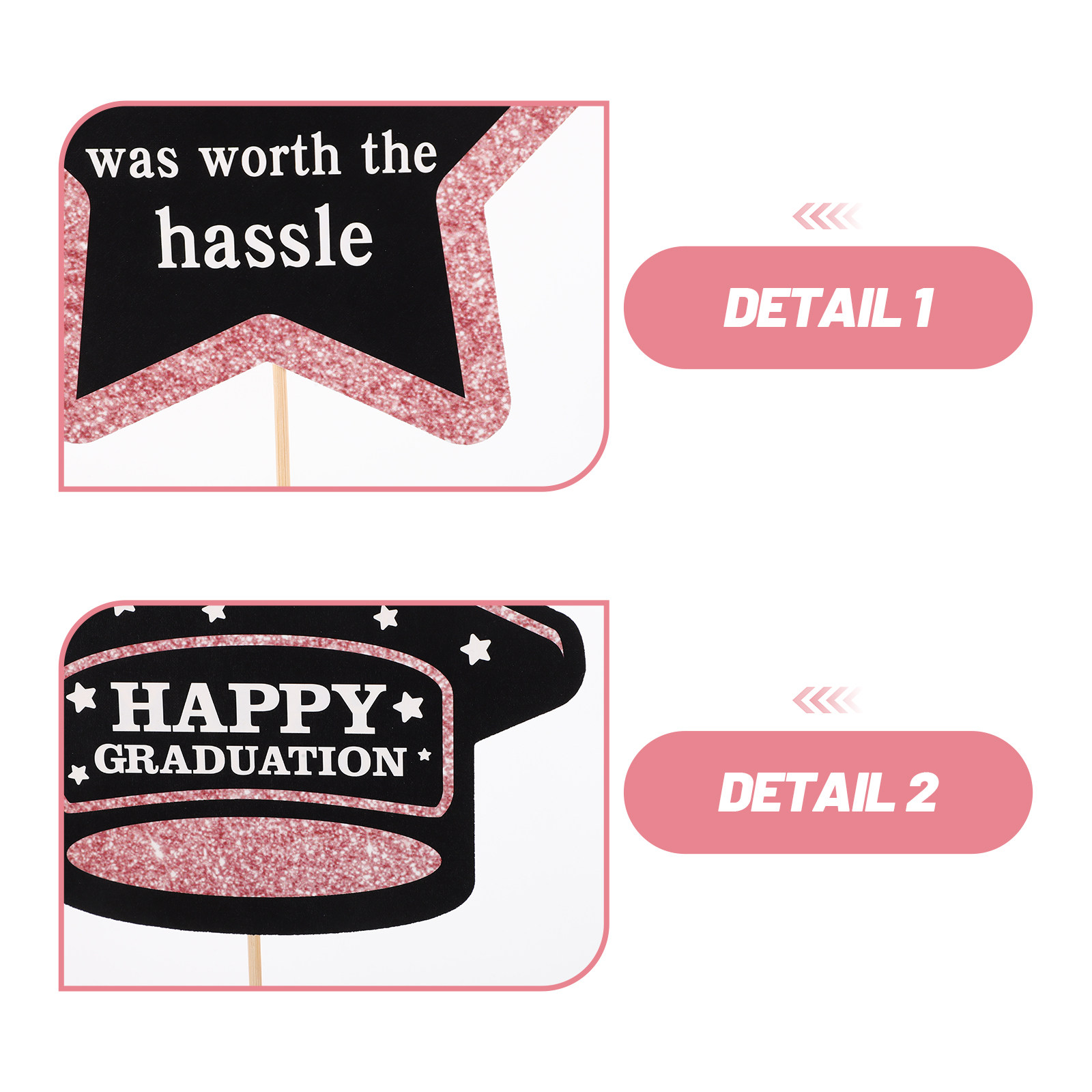 20Pcs Graduation Centerpiece S - Centerpiece Stick 评论和价格