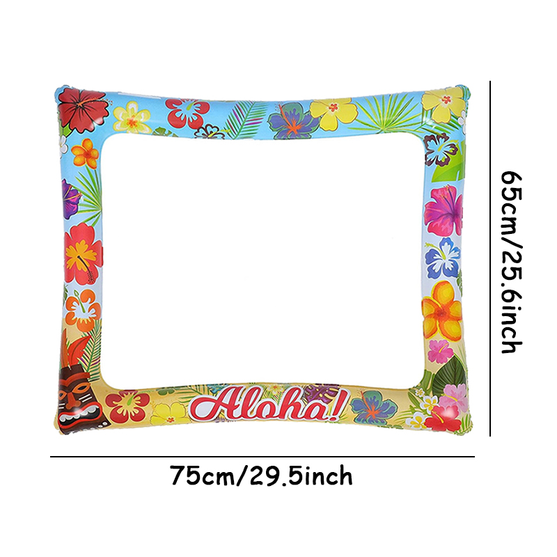 1pc Hawaiian Aloha Theme Infla - Photo Booth Frame 评论和价格