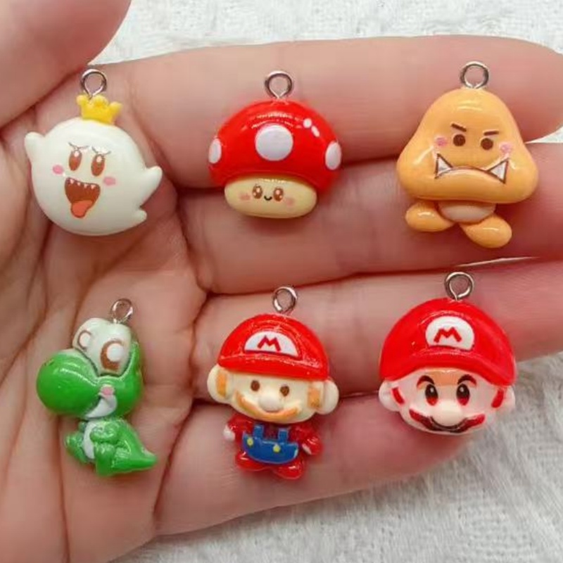 10pcs resin cartoon pendant, D - Event Party 评论和价格