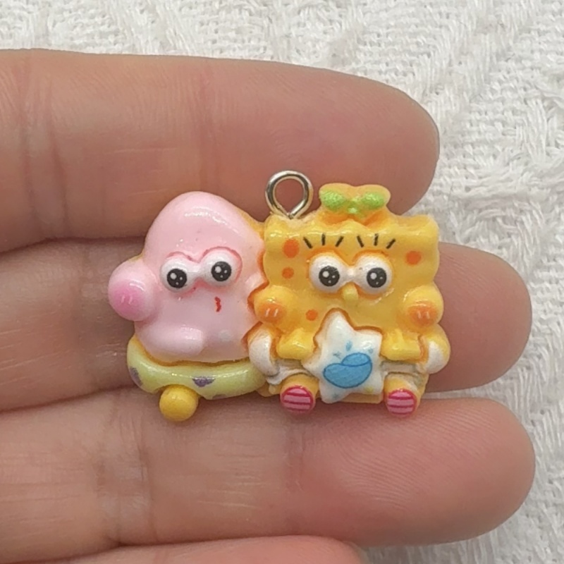 10pcs cartoon resin pendant, D - Event Party 评论和价格