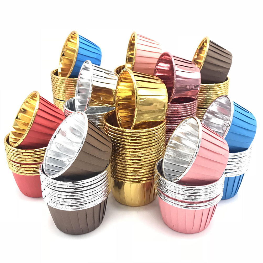 50Pcs Colorful Food-Grade Pape - Plastic Cup 50Pcs 评论和价格