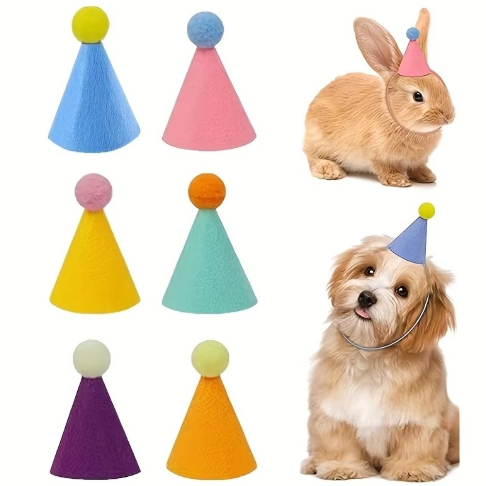 Reusable 6pcs Set Mini Party H - Party Hat Cone 评论和价格