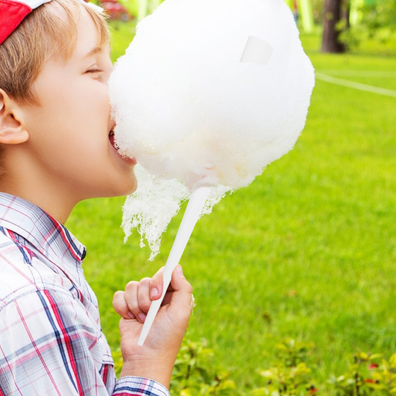 20Pcs Cotton Candy Paper Stick - Cotton Candy Cone 评论和价格