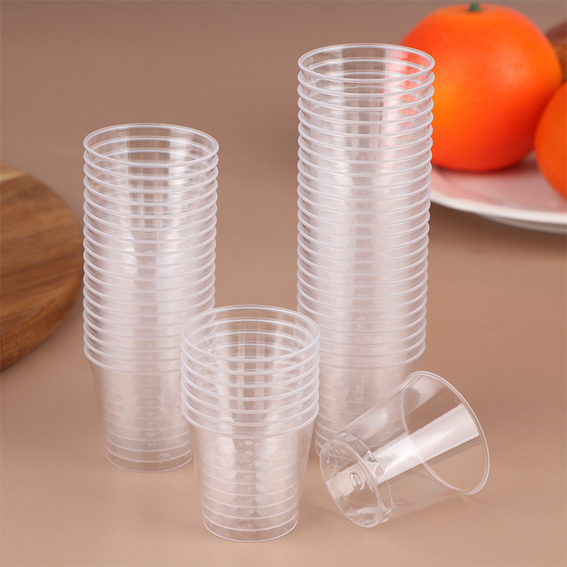 50Pcs 30ML Disposable Mini Cle - Plastic Cup 50Pcs 评论和价格