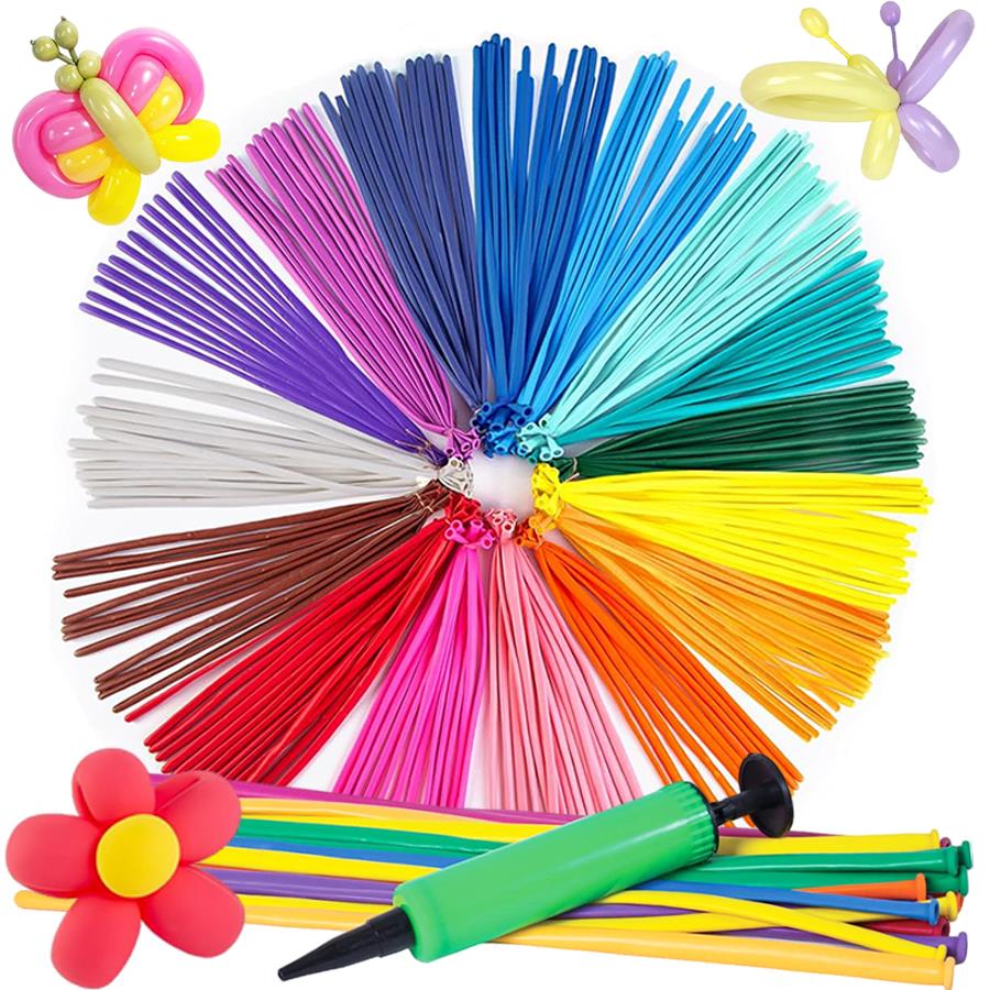 101/201pcs Long Strip Balloon  - Balloon Pump Hand 评论和价格