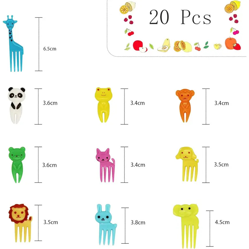 10-70pc Fruit Forks Toothpicks - Centerpiece Stick 评论和价格