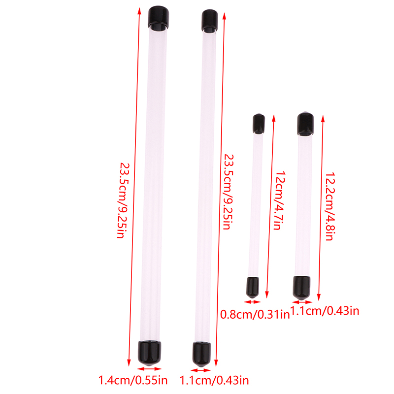 5Pcs Transparent Acrylic Incen - Centerpiece Stick 评论和价格