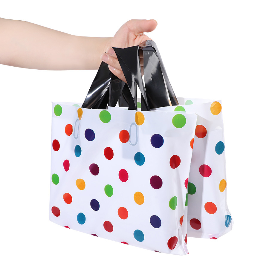 18Pcs Polka Dot Tote Bag Thick - Party Event Supply Store 评论和价格