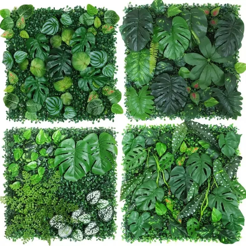 50x50cm 3d Artificial Plant Pa - Flower Wall Panel 评论和价格