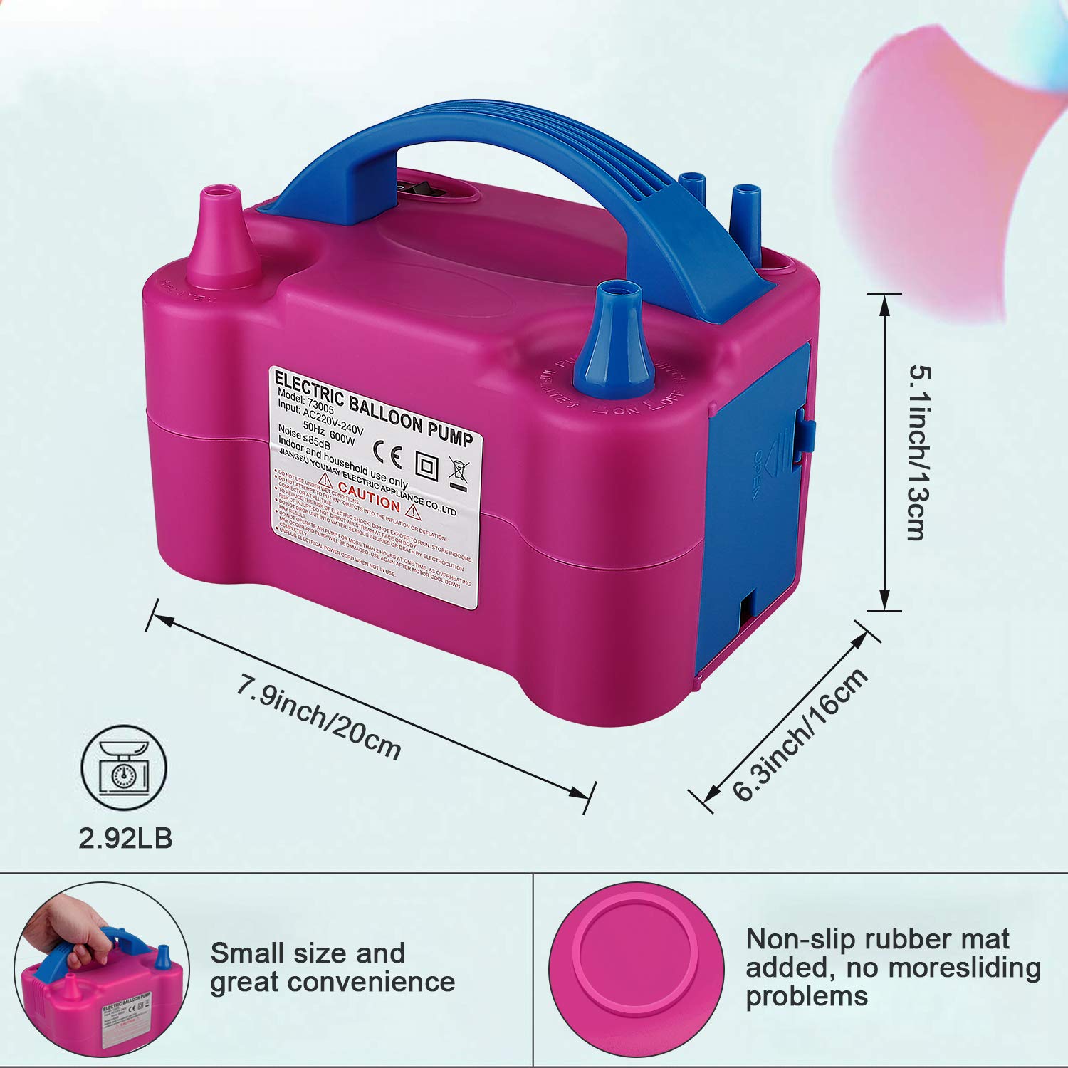 Portable Electric Balloon Blow - Balloon Pump Hand 评论和价格