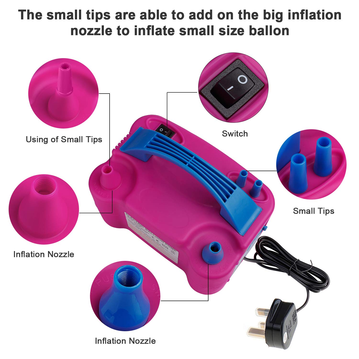 Portable Electric Balloon Blow - Balloon Pump Hand 评论和价格